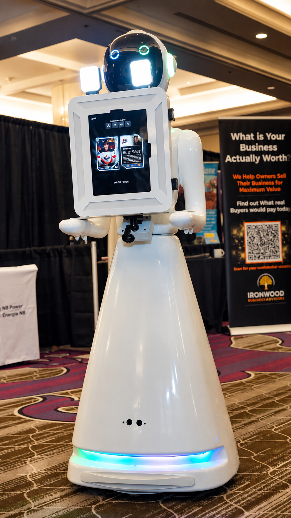 Cinderella Robot Photobooth by Tripple A Photography